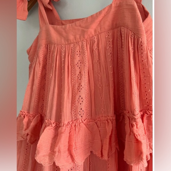 Sezane Embroidered Ruffles Dress - Picture 8 of 16